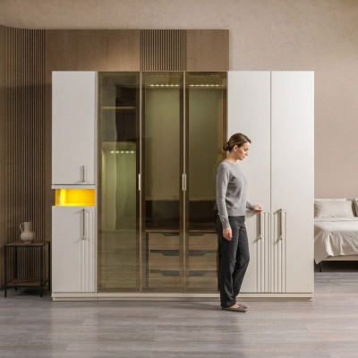 Dulap modern de 251 cm