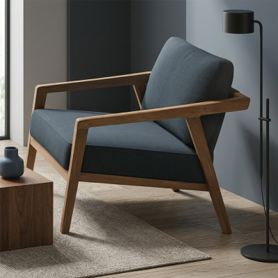 Scaun elegant și minimalist. Confortabil. Modern.