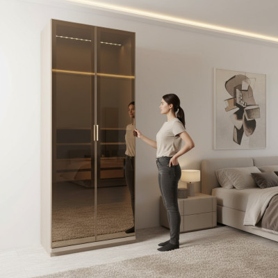 Dulap modern de 83 cm pentru dormitor