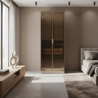 Dulap modern de 83 cm pentru dormitor