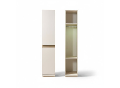 Dulap ajustabil de 41 cm. Design practic pentru dormitor