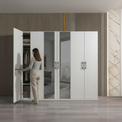 Dulap de depozitare modern de 254 cm