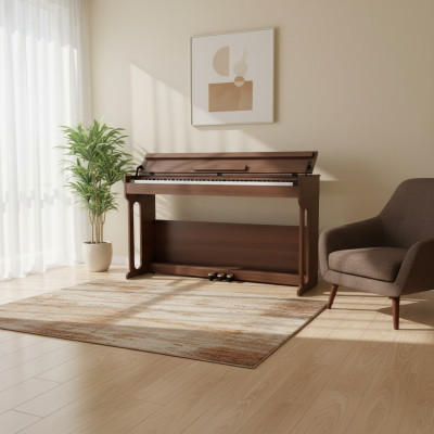 Pian digital pentru uz casnic 137 cm maro