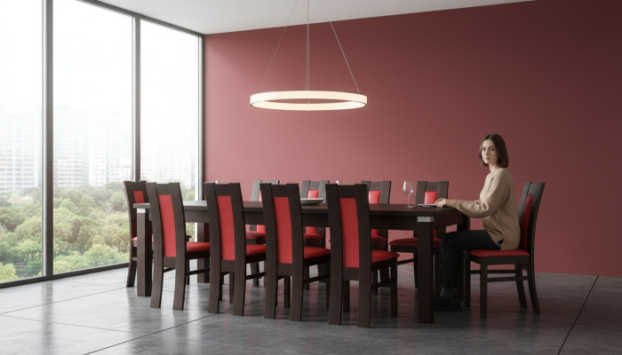 Esstisch + 10x Stühle Stuhl Esszimmer Set Essgruppe Modern Tisch Tische Neu