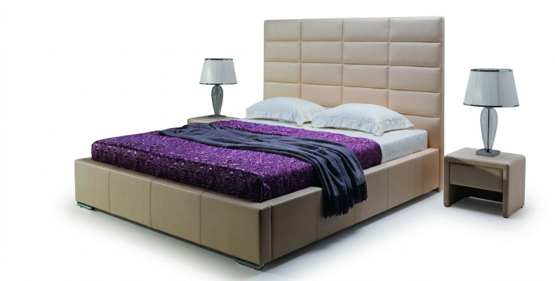 BETT DESIGNER POLSTERBETT EHEBETT DOPPELTBETT MINI-MAXI 2101