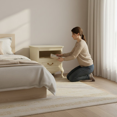 Nachttisch Konsolentisch Chippendale Schlafzimmer - Model V-Szn Nachtschrank