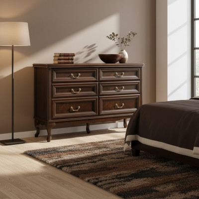 Klassische Kommode Kommoden Antik Style Holz Kommodenschrank Sideboard Italy