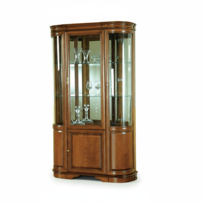 Klassische Vitrine Vitrinenschrank Rustikal Schrank Glasschrank MODEL Z-W1