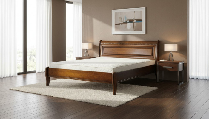 Klassisches Bett Betten 140/160/180x200cm Italienische Möbel Doppelbett Ehe Neu