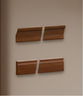  Klassische Außenseite furniert Element für Schrank Schranksystem - Model BA-23 