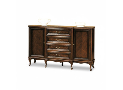 Klassische Kommode Kommoden Kommodenschrank Antik Büro Schrank Sideboard W-K4Sz