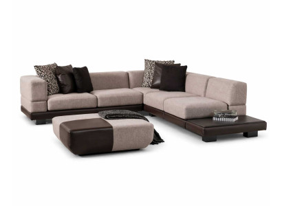 Wohnzimmer Ecksofa L-form Komfortabler Moderner Polstermöbel Designer Sofa