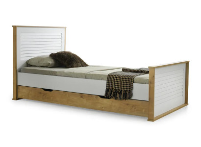 Weißes Einzelbett Designer Kinderzimmer Möbel Schlafzimmer Holzbett