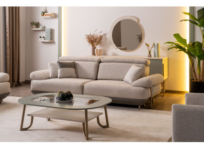 Wohnzimmer-Set – Harmonie aus Gemütlichkeit und Wärme.