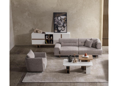 Wohnzimmer-Set Einfachheit und Komfort im Interieur