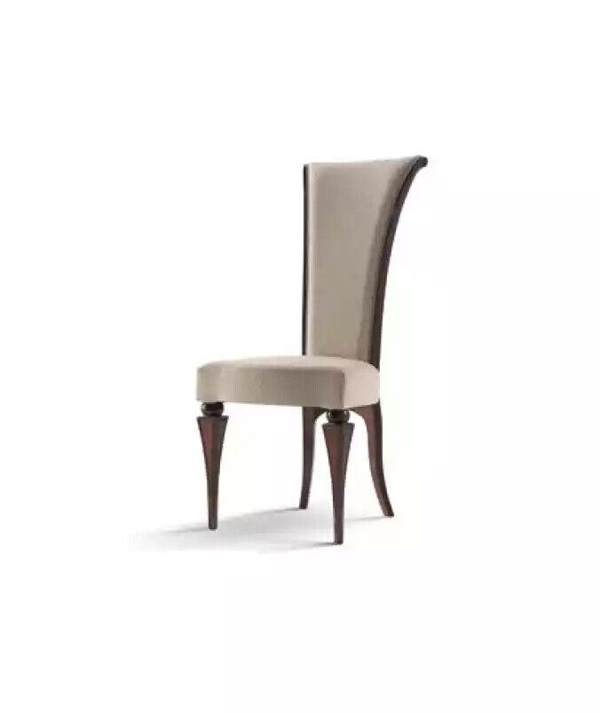 Lehnstuhl Grau Luxus Esszimmer Polster Elegantes Stühle Klassische Neu